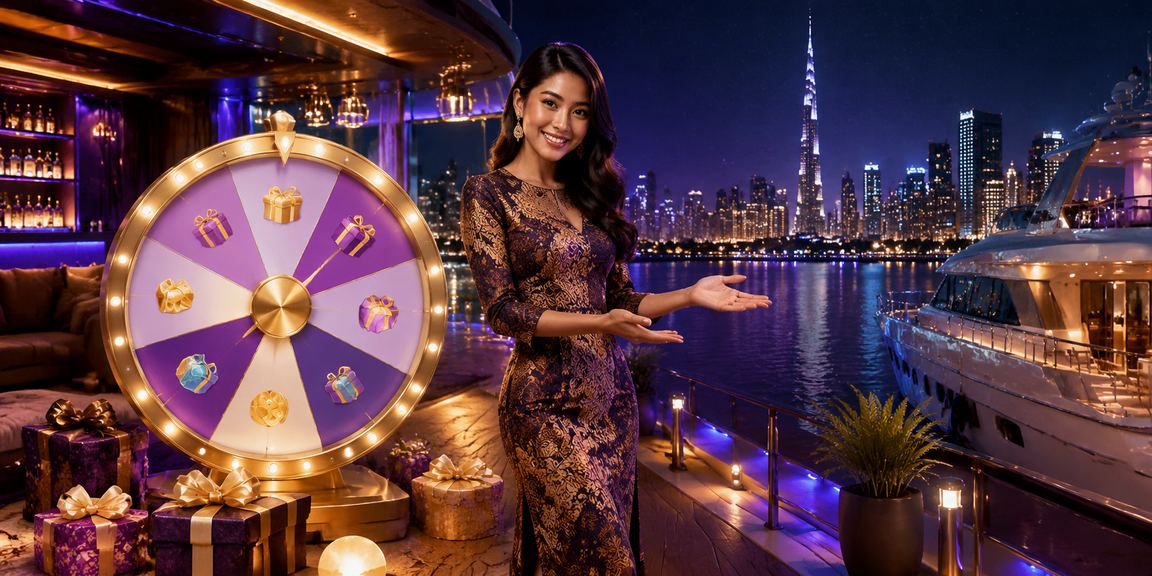 Cabutan bertuah dan peluang memenangi Jackpot di Kuala Lumpur dengan tema batik yang meriah